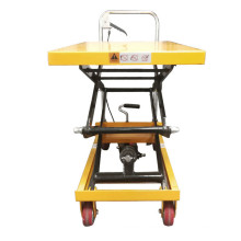 350kg movable motorized hand small lift table